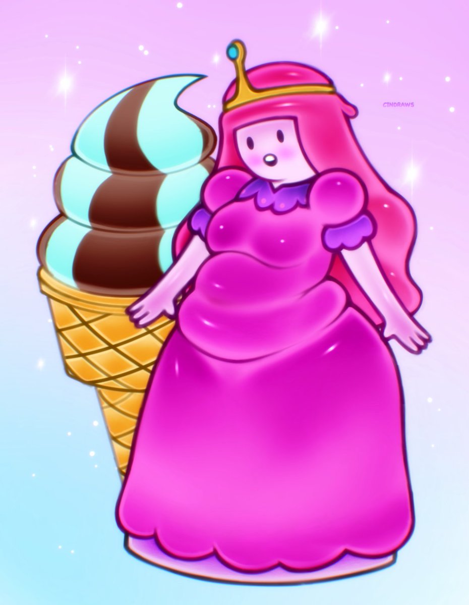 CinDraws's tweet photo. Princess Chubblegum! 🍦🍬 #adventuretime https://t.co/aS528Tujwb
