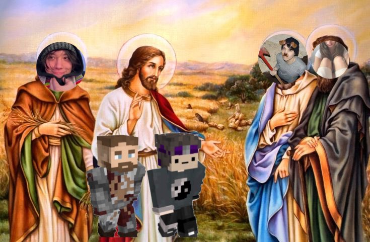 kkalipso_'s tweet photo. the apostoles https://t.co/VPVZMKCsjA