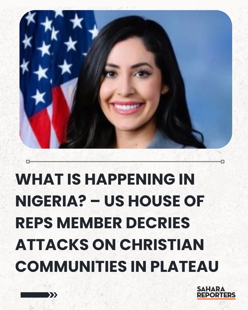 SaharaReporters's tweet photo. What Is Happening In Nigeria? – US House Of Reps Member Decries Attacks On Christian Communities In Plateau | Sahara Reporters https://t.co/hOIOUsgaAQ https://t.co/r8aMLmc3e6