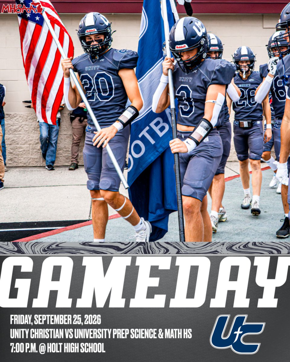 UCSaders's tweet photo. Tonight's varsity game will be at Holt High School. There will be FREE admission. Go UC! https://t.co/70SYLRBTts