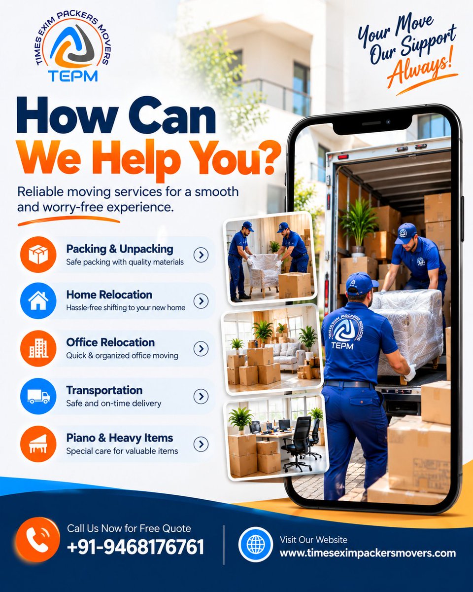 TimesExim's tweet photo. #relocationservices
#homeshifting
#officeshifting
#movingcompany
#packersmoversindia
#safeshifting
#trustedmovers
#gurgaonservices
#delhincrbusiness
#logisticsindia
#TransportServices

#door2door services #gurgaon-call now - 094681 76761 / https://t.co/MfbJE36UmW https://t.co/MtyDodD7GA