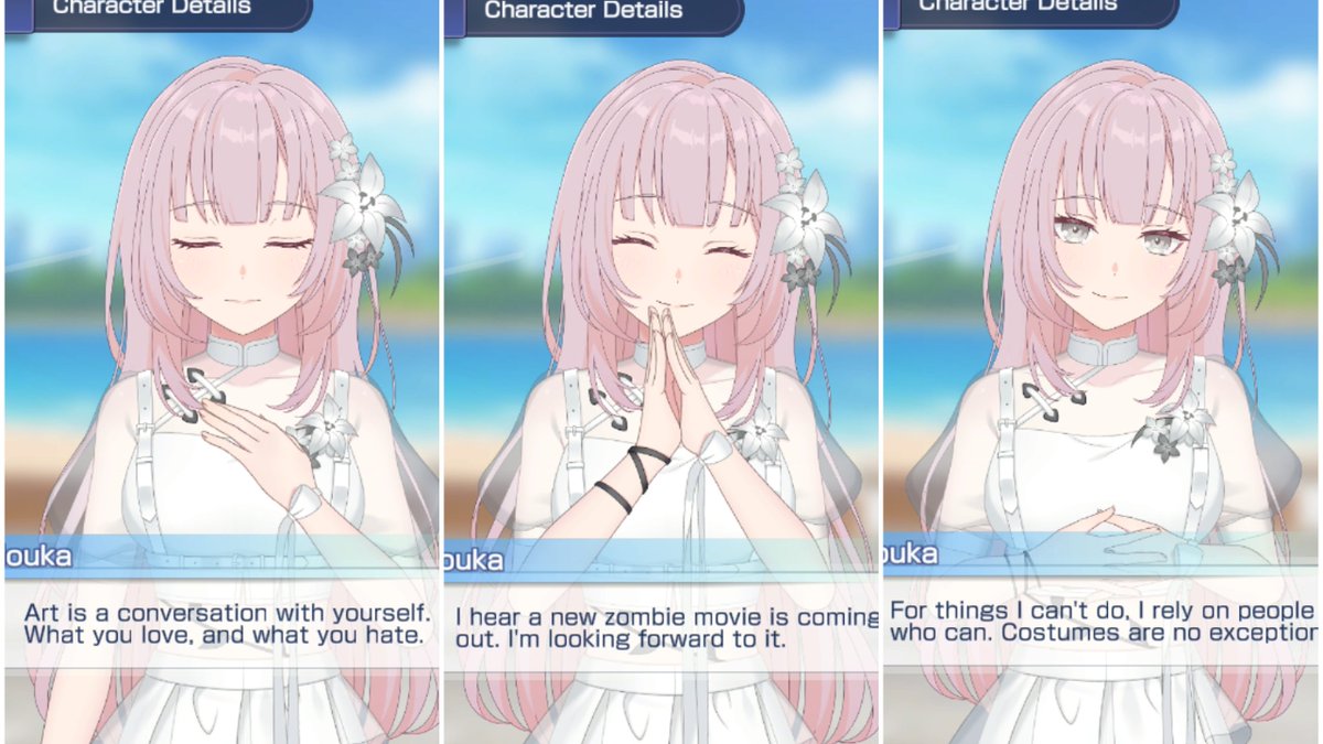 millsagearchive's tweet photo. Houka's Dialogues https://t.co/lQc3kzpUje