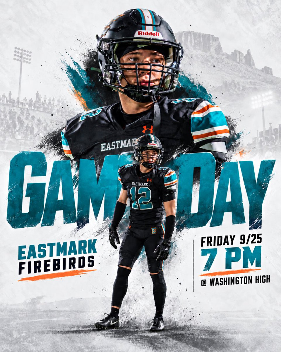 Eastmark_FF's tweet photo. Eastmark @ Washington
Tonight 9/25/2026 @ 7PM
2217 W Glendale Avenue
Phoenix AZ 85021
#letsgobirds #eastmarkfootball
#riseup #firebirdnation https://t.co/DXbOSjycbv