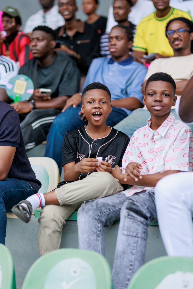 SportingLagos's tweet photo. You can bring your kids to our game against Barau FC tomorrow, entry for children is free 😊

🆚 Barau FC 
🗓️ Sat, Sept 26
⏰ 4PM
🏟️ Onikan Stadium

Adults get tickets here: https://t.co/30OCadxmbf https://t.co/1bVngrQmSp