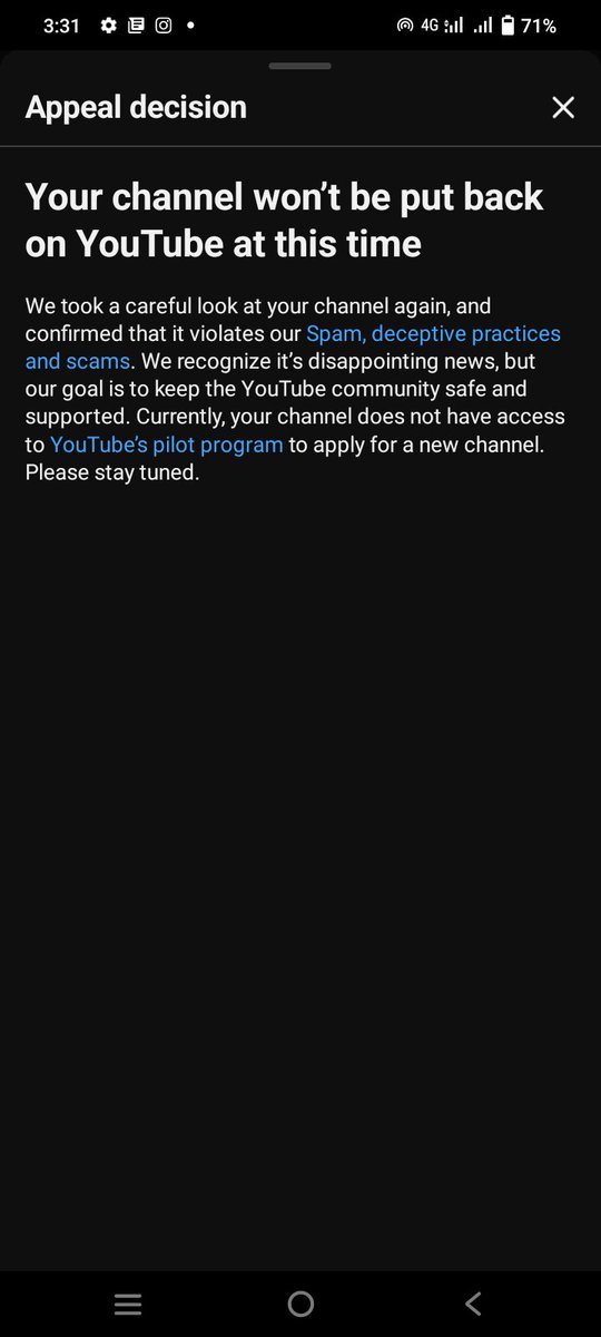 trendpush's tweet photo. And here my dream of becoming a gamer on YouTube got spoiled....

Dear Youtube team, pls help me 
Plss restore my channel, i folded hand requesting to you please restore my channel no any copyright strike yet got removed pls help me, @YouTubeCreators @YouTube @YouTubeInsider https://t.co/cqNtvU4bUf