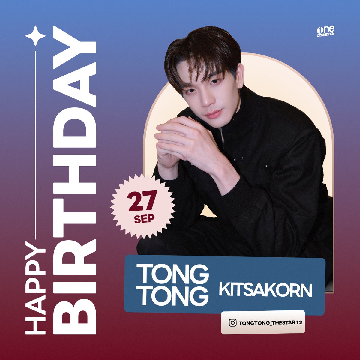 Oneconnection31's tweet photo. 27.09
Happy Birthday to TONGTONG
สุขสันต์วันเกิด “ตงตง กฤษกร”
.
#ช่องวัน31
#one31
#tongtong https://t.co/jrIP48QkPD