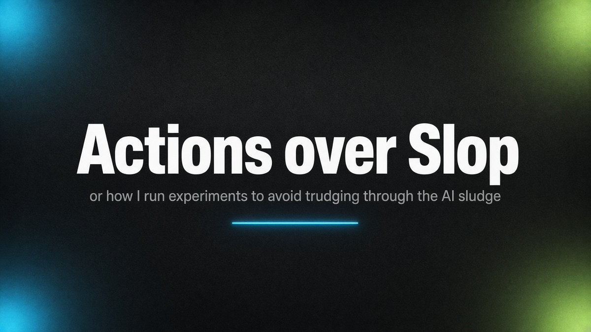 dreambase_jc's tweet photo. I hate AI vomit every morning telling me a story about what's working at my company. So I made a single place to view experiments, backed by Dreambase datasets and metrics, with actions built in to trigger anything from a slack message to spawning an agent to do follow on work. https://t.co/UalfmxrkA2
