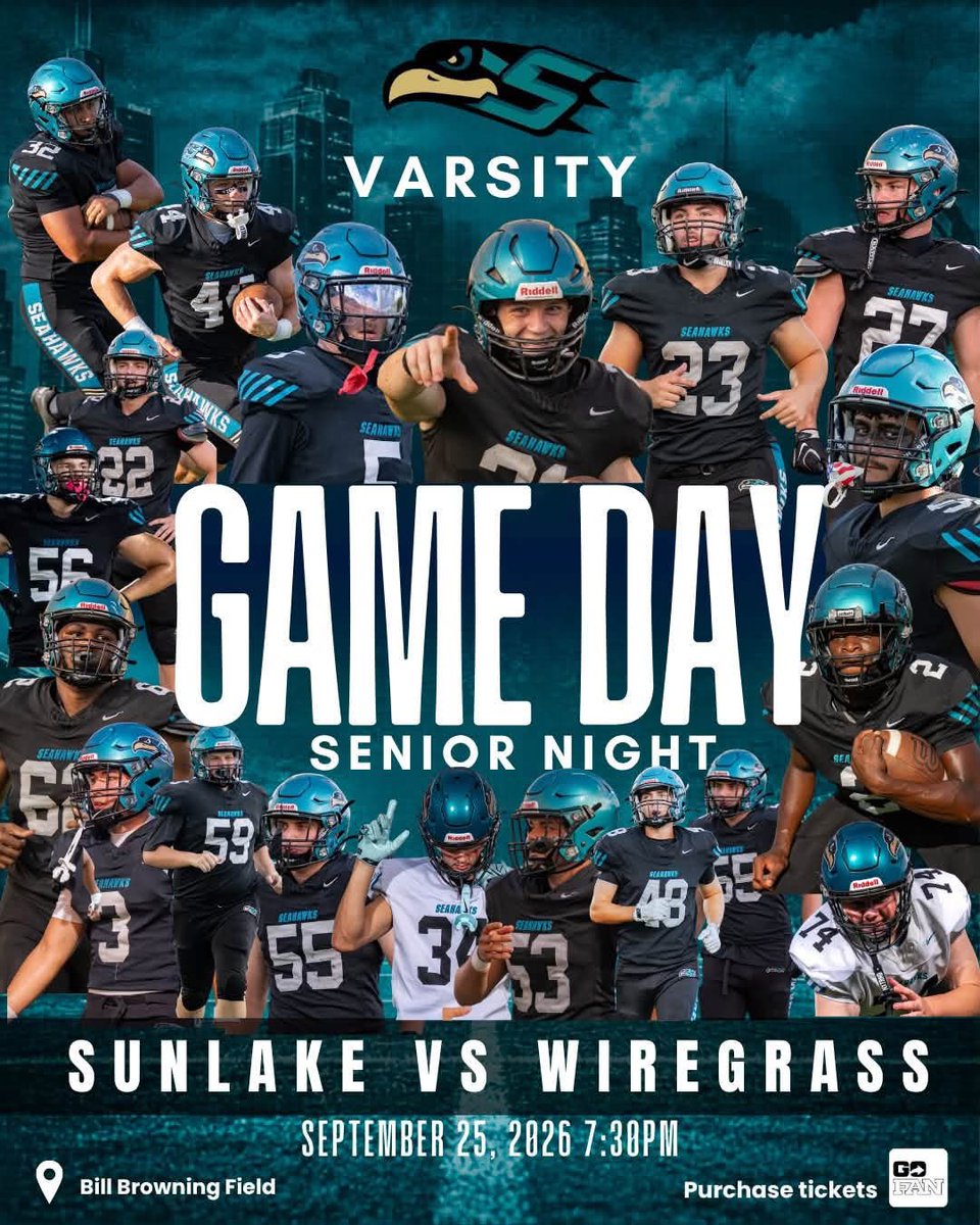 SLHSFBNextLevel's tweet photo. Tonight, we honor our seniors for their years of dedication, grit, and Seahawk pride.

Join us as we celebrate our seniors and their families before kickoff. Thank you for the unforgettable memories and the legacy you leave behind. Once a Seahawk, always a Seahawk! ￼￼￼🦅 https://t.co/l3VlWFSnlr