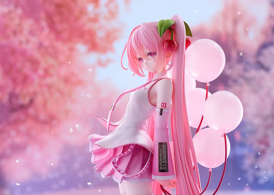 Ruru_Berryz's tweet photo. The 1/7 scale figure (Good Smile Company) of “Sakura Miku: GSC Illustration Contest Ver. designed by fusuma (@fusumam)” is available for pre-order!

・ Nin Nin Game : https://t.co/2mSmqnQwsQ
・ Hobby Link Japan : https://t.co/NdnCZUikJc
・ Release Date : 12/2027

#桜ミク #HatsuneMiku