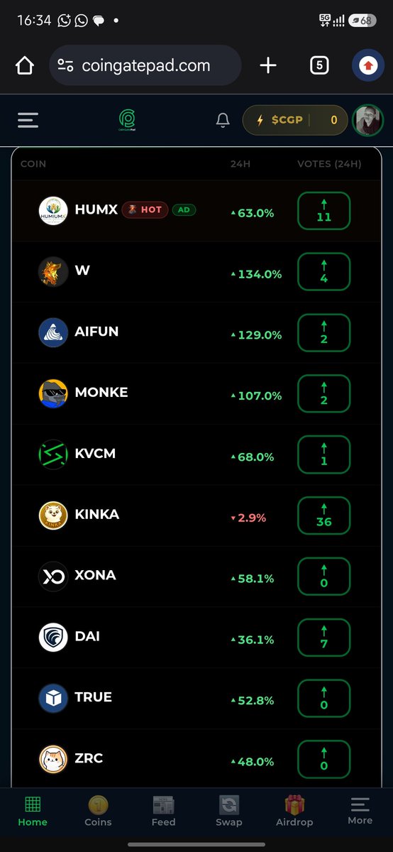 Iamprecig's tweet photo. A ticker is trending on @CoinGatePad listings

Can you spot the ticker?👀
 I'll give you a hint ($H **X)

You can also get your project to trend if you're a founder
Token analyzation also gets a lot easier with CoinGatePad https://t.co/cAma7UPKAQ