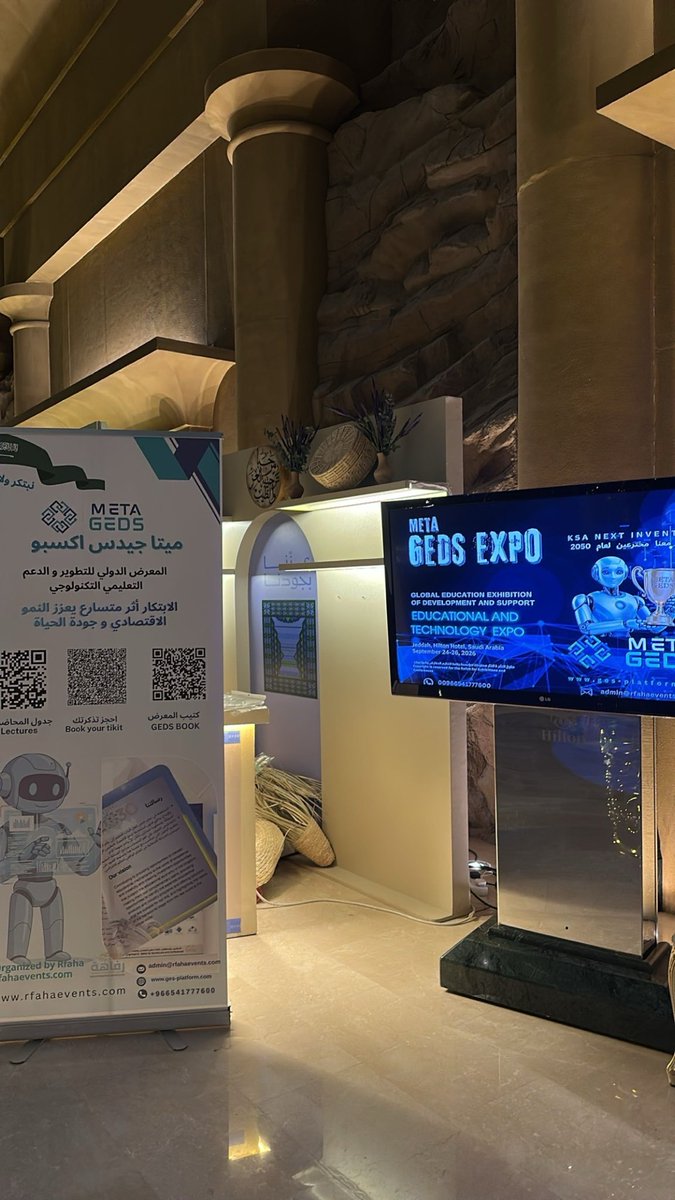 writtnbysh's tweet photo. سعدت جدًا بزيارة معرض ميتاجيدس في الهيلتون 🤍
كانت تجربة جميلة ومُلهمة، واستمتعت جدًا بتنوع الأفكار والابتكارات والمشاركين من مختلف الفئات العمرية. 
فخورة بكل المبتكرين والمخترعين، ومبهورة بكمية الإبداع اللي شفتها ماشاءلله! ⭐️
@educationGEDS https://t.co/S2FVE0zfU3