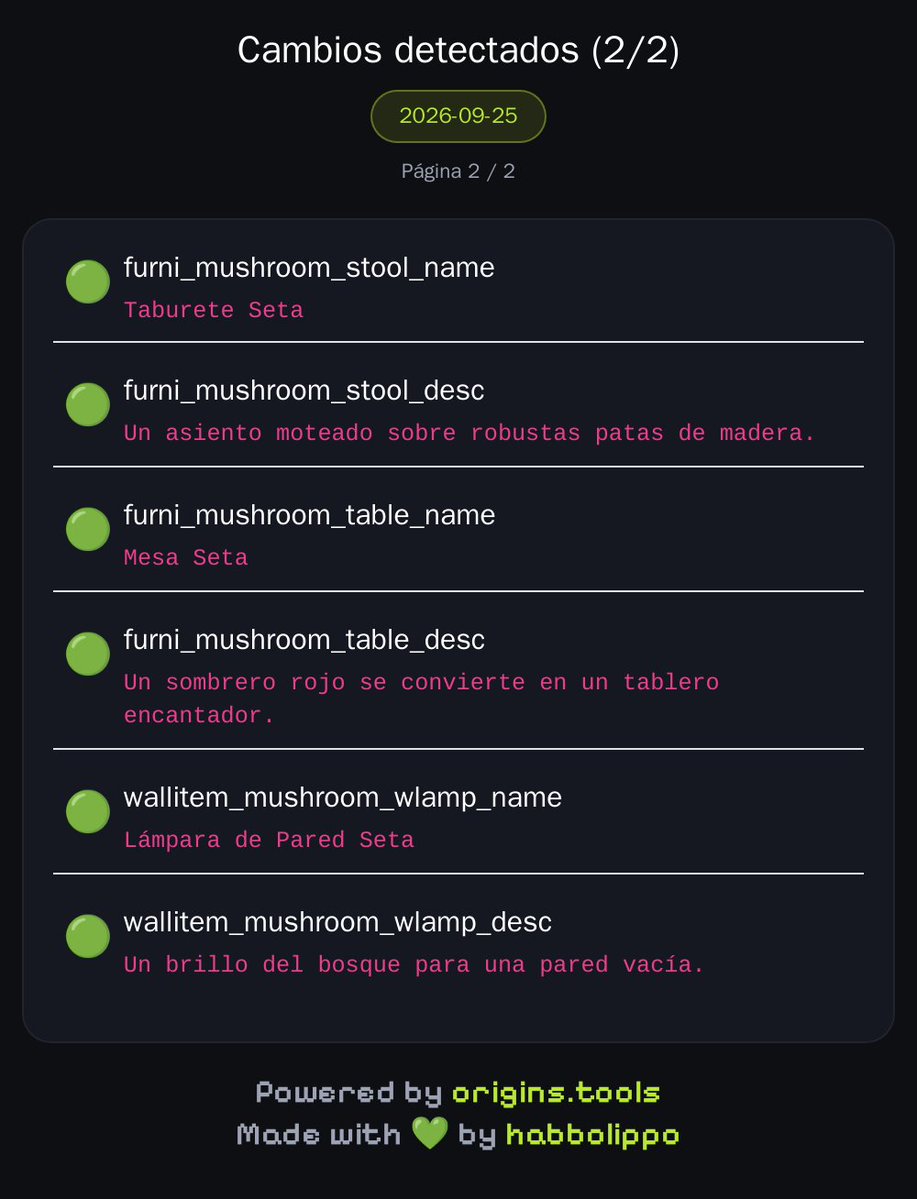 originstools's tweet photo. ⚠️ Nuevos cambios detectados en Origins (ES) [2/2]
📅 25/09/2026

#HabboOriginsES https://t.co/IdPOWDmu2T