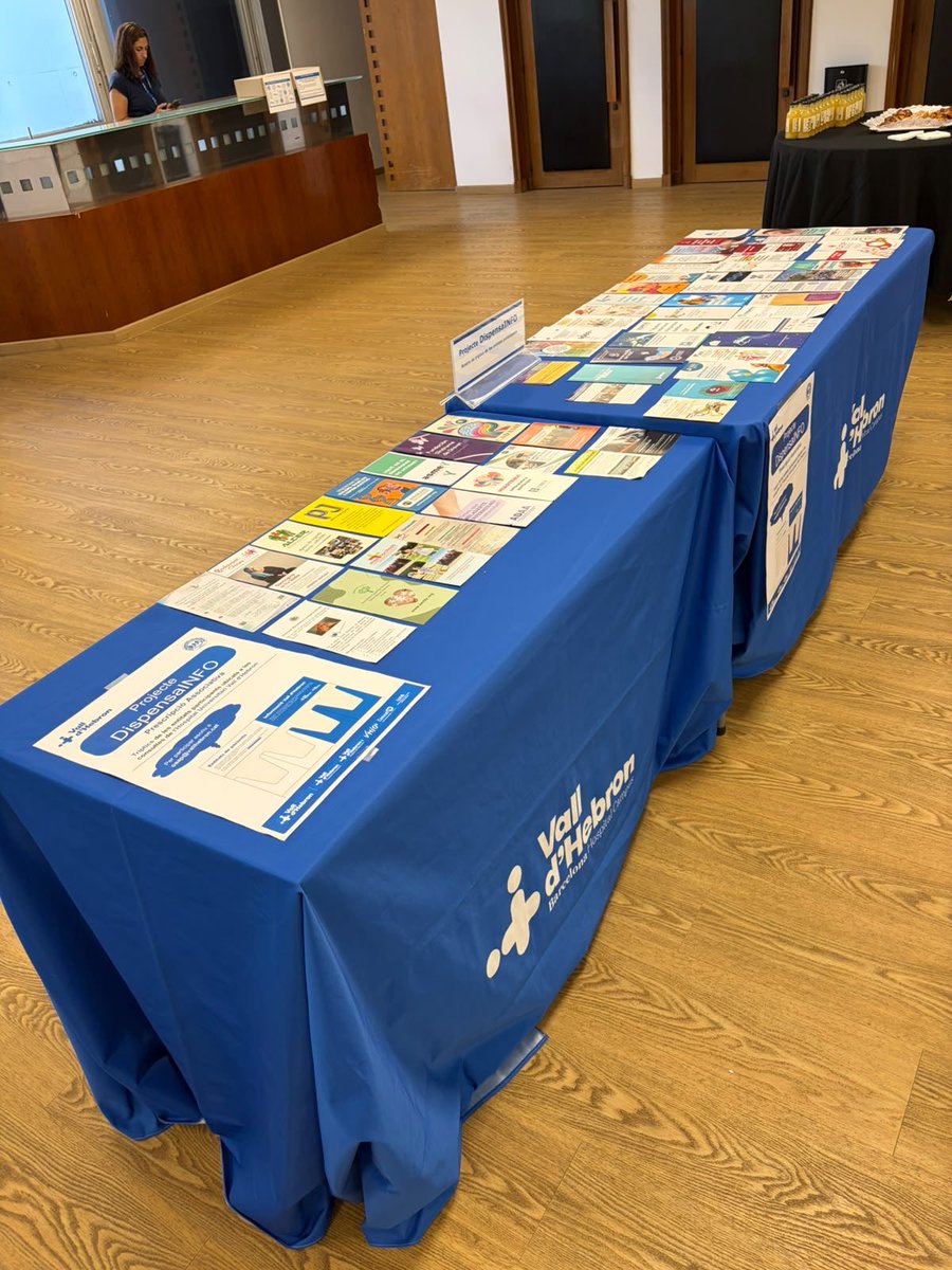 AEMHipertrofica's tweet photo. 🏥💙 AEMCH estuvo en la 3ª Jornada de Participació Ciutadana de Vall d’Hebron, representada por nuestro compañero Joan Alba.
Una gran oportunidad para dar visibilidad a la #MiocardiopatíaHipertrófica y participar en el #ProjecteDispensaINFO.
🤝 ¡Gracias a Vall d’Hebron!
#AEMCH https://t.co/SfKZM5E9QC