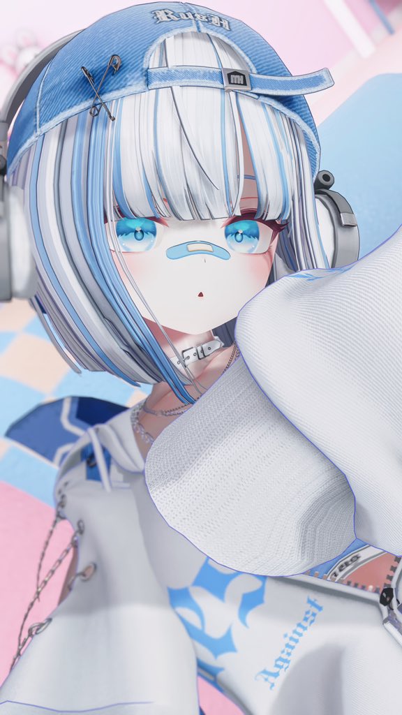 kitune0616_vrc's tweet photo. 寒色系VRChatterです https://t.co/9wStFwJ3k1