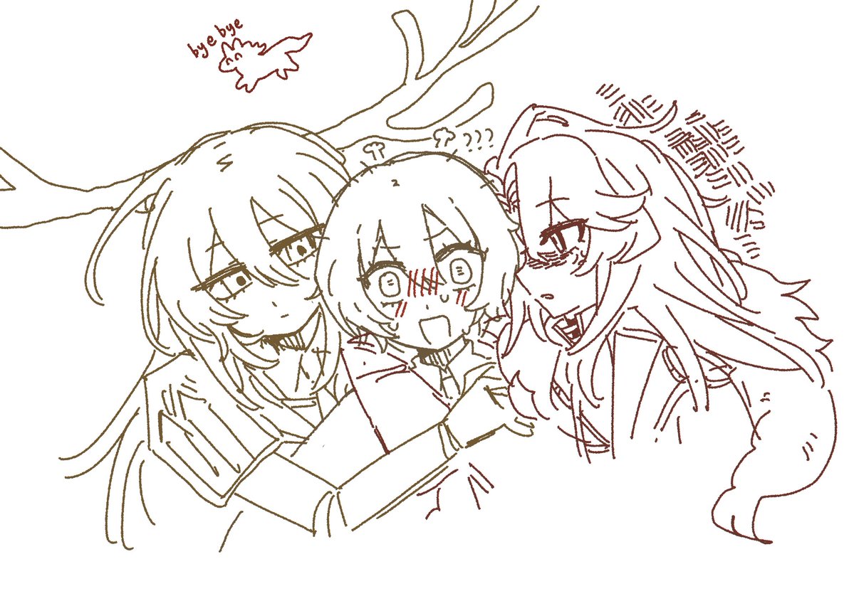 gattilove_'s tweet photo. 对驽骍难得说byebye（selfcest） https://t.co/9GU3JWbyXn