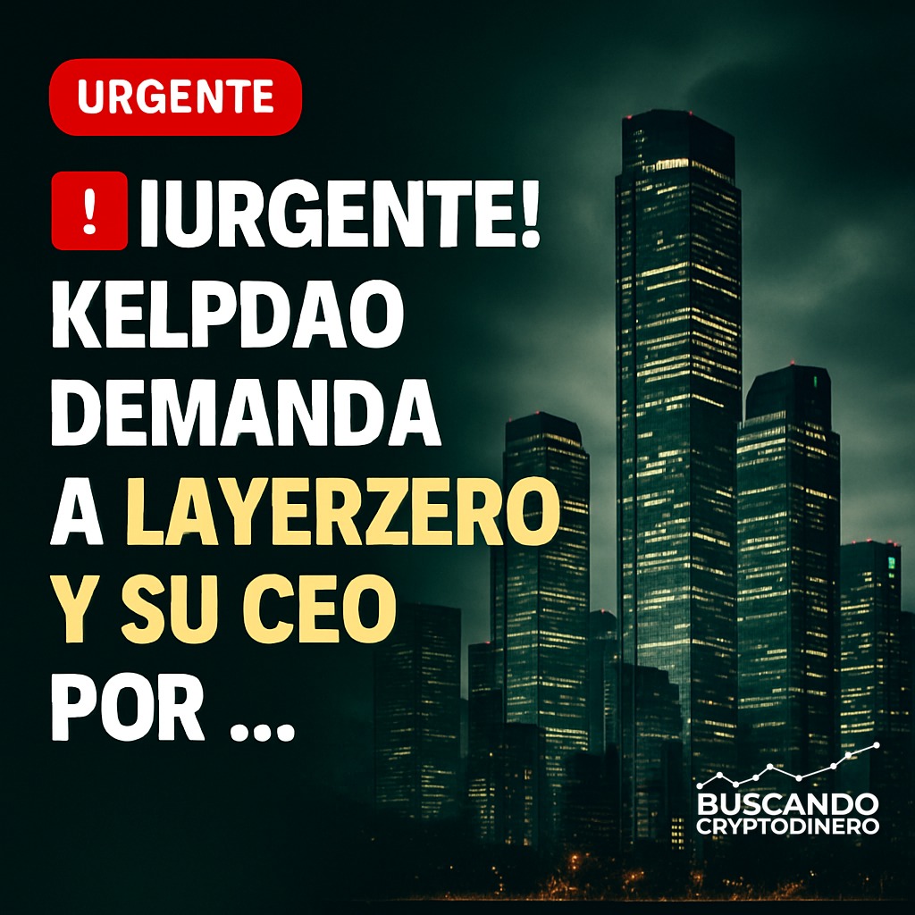 BCryptodinero's tweet photo. 🚨¡URGENTE! KelpDAO demanda a LayerZero y su CEO por el exploit de $292 MILLONES en el puente de rsETH. Se alega riesgos no divulgados y un verificador 1-of-1 que permitió a hackers vinculados a Corea del Norte drenar 116,500 rsETH. La disputa gira en torno a si LayerZero respaldó el sitio web. #Bitcoin #Crypto