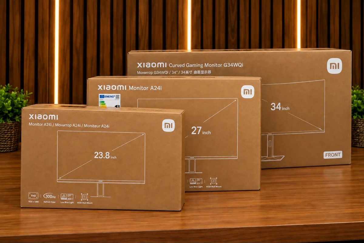 TeflonGadgetsng's tweet photo. Xiaomi 24-inch 2026 Monitor (A24i) - ₦165k
Xiaomi 27-inch 2026 Monitor (A27i) - ₦205k
Xiaomi 27-inch 2026 2k Monitor (A27Qi) - ₦248k
Xiaomi 34-inch Curved Gaming Monitor (GW34Qi) (EU) - ₦495k
Xiaomi 34-inch Curved Gaming Monitor (GW34Qi) (2026) - ₦503k

Nationwide delivery! https://t.co/VO9pTFBtJo