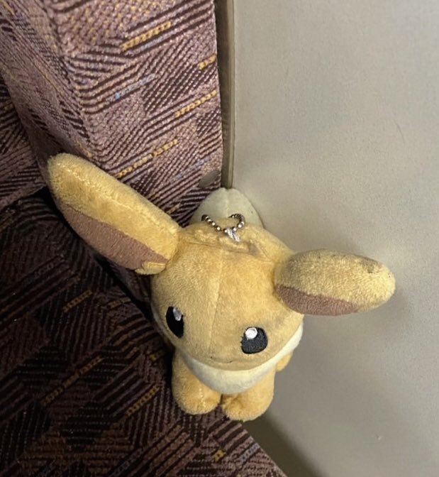 dongdeng1__6's tweet photo. 【拡散希望】
JR新快速でイーブイのぬいぐるみ落とした方へ
大阪から滋賀方面(野洲行き)に向かう途中の補助席で発見
0:30ごろ膳所駅で預けました
主のもとへ戻るといいですね🙏 https://t.co/H5qaiaACL6