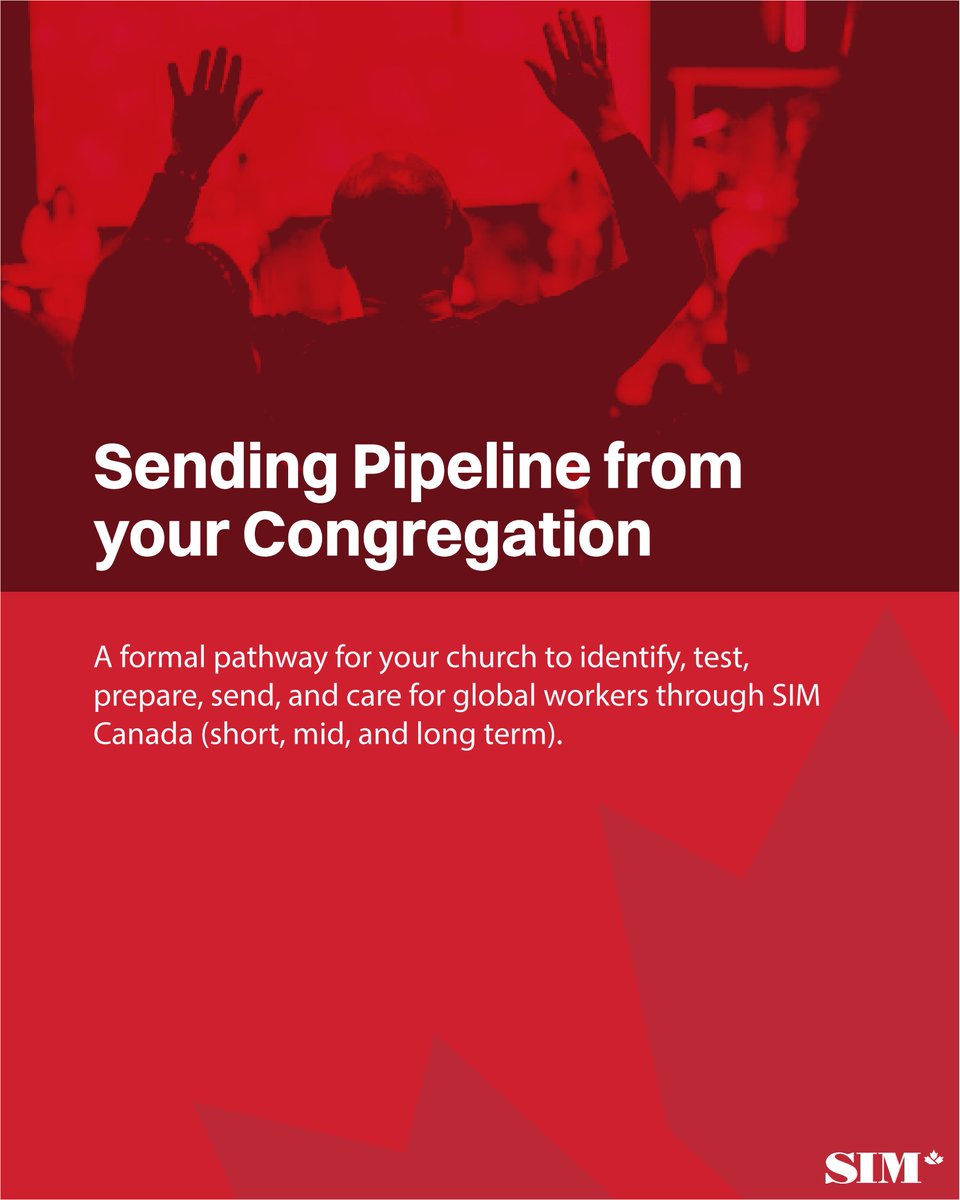 SIMCANADA1's tweet photo. God often calls global workers from within the local church. Build a pathway to identify, prepare, send, and care for them alongside SIM Canada.
🔗 https://t.co/R4rXps7E7e https://t.co/owLjZ2qmR1