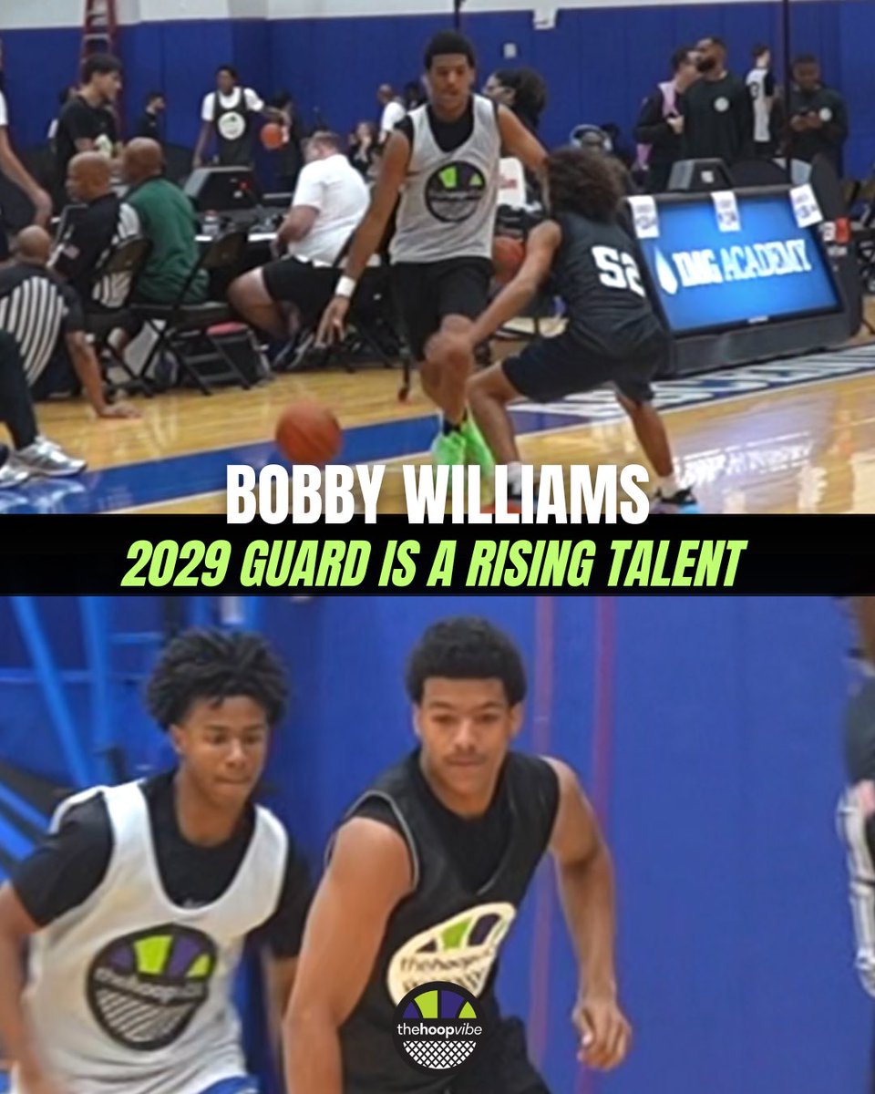 thehoopvibe's tweet photo. 2029 Braden River G Bobby Williams is a rising talent.

#HoopVibe Fall Showcase | 2026 Highlights https://t.co/YgxTFYoUGV