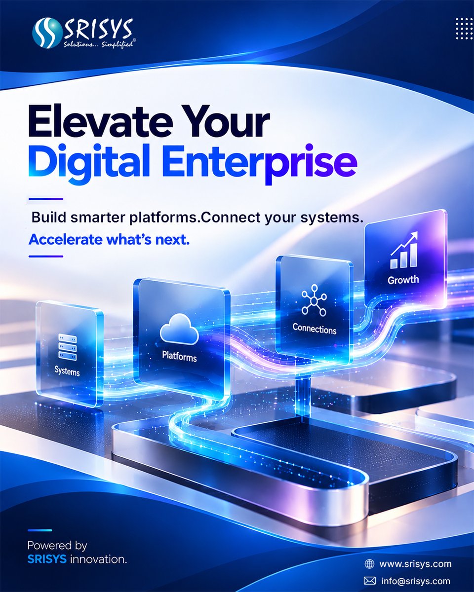 srisysinc's tweet photo. Your infrastructure should support growth not slow it down.

SRISYS Enterprise Grade Hosting delivers secure, scalable, and high-performance infrastructure for business-critical applications, backed by proactive expert support.

Learn more: https://t.co/LreFF5yt3R

#SRISYS https://t.co/QUA4GW7N3B