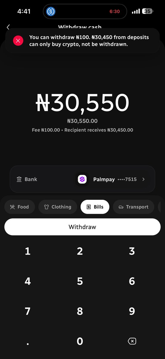 GbengaScopeman's tweet photo. @CeliaWallet Please kindly help me.. I can’t buy and I can’t withdraw on my account. Please https://t.co/jLSuPIYkE2
