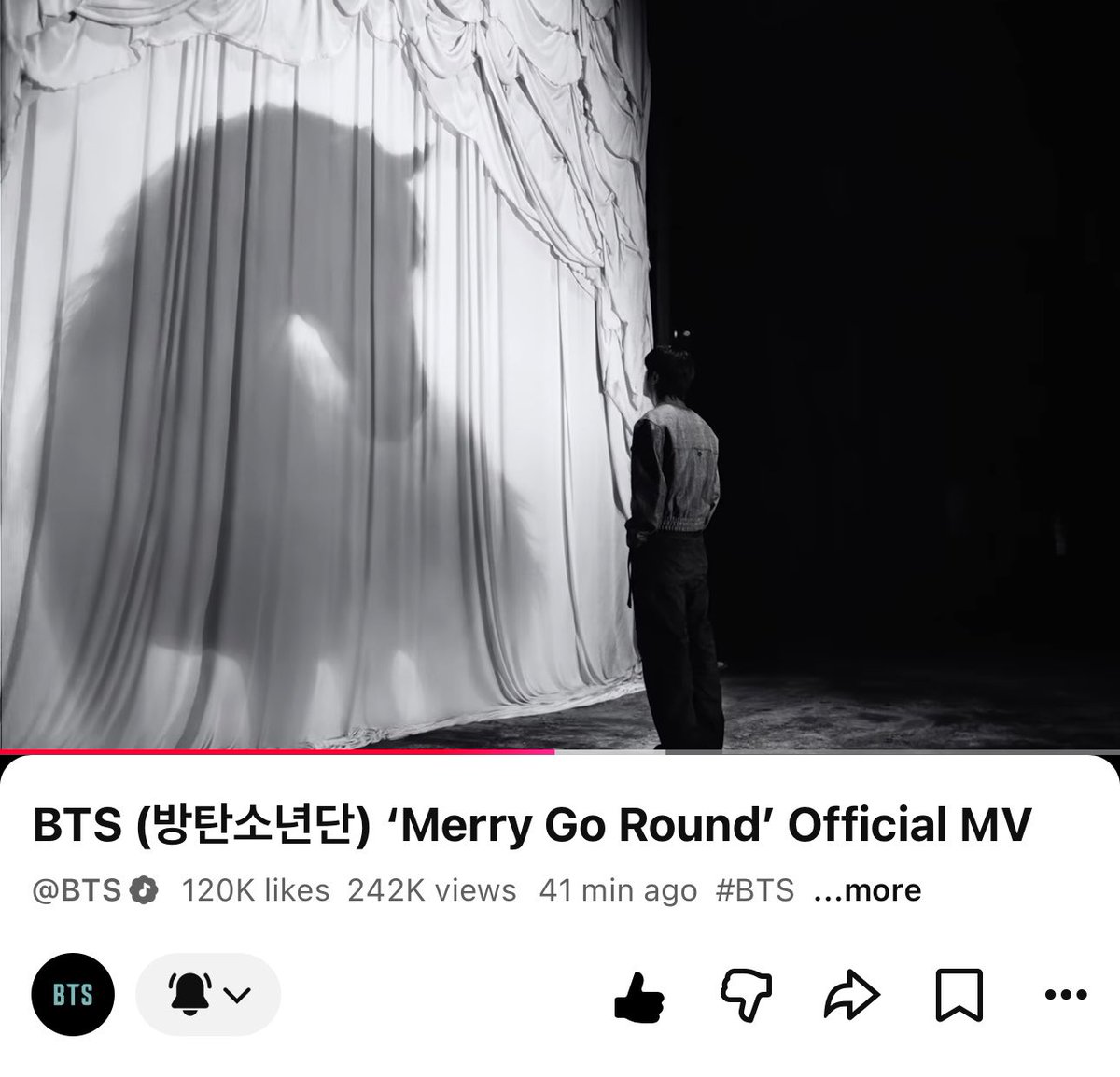 btschartsxdaily's tweet photo. Merry Go Round Official MV on BANGTANTV OMG! 
https://t.co/5QLVhUqhMN https://t.co/EKoDxqnqjD