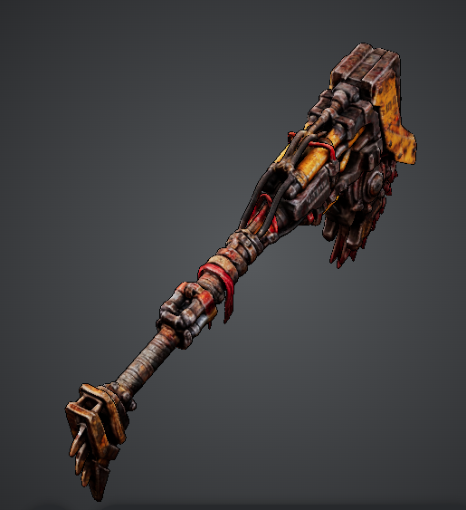 BuildWithND's tweet photo. ⚙️ Meet DEATHLOCK — THE OUTBREAK BREAKER.

Built from industrial scrap. Reinforced for one purpose.

Hydraulics, chains, steel, spikes and raw mechanical brutality — a wasteland weapon designed for the world after everything fell apart.

Created with @tripoai 

#TripoAI #Tripo3D https://t.co/ua7D4zcNs8