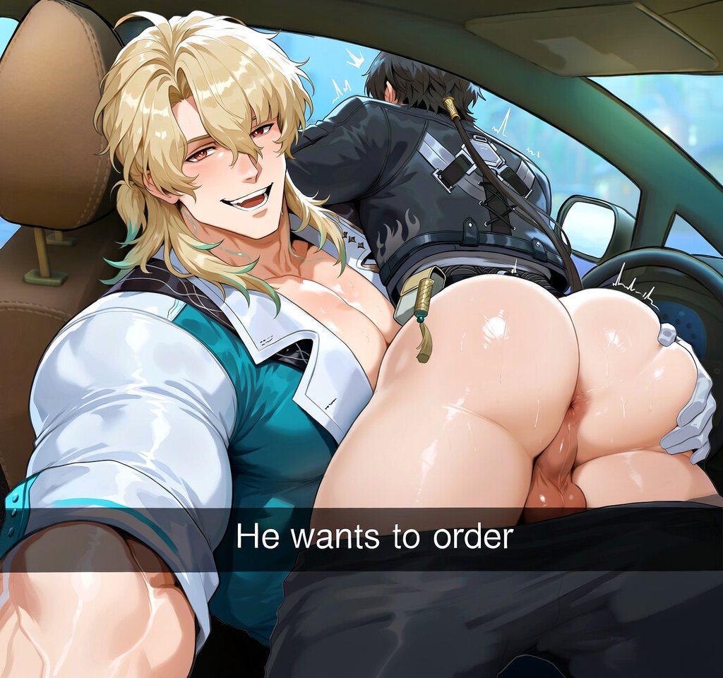 hidu09's tweet photo. He wants to order!

#bara #nsfw #bl #r18 #aiart https://t.co/EQgwJX1QcP