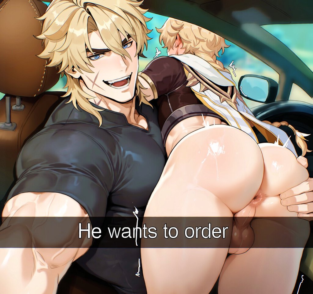hidu09's tweet photo. He wants to order!

#bara #nsfw #bl #r18 #aiart https://t.co/EQgwJX1QcP