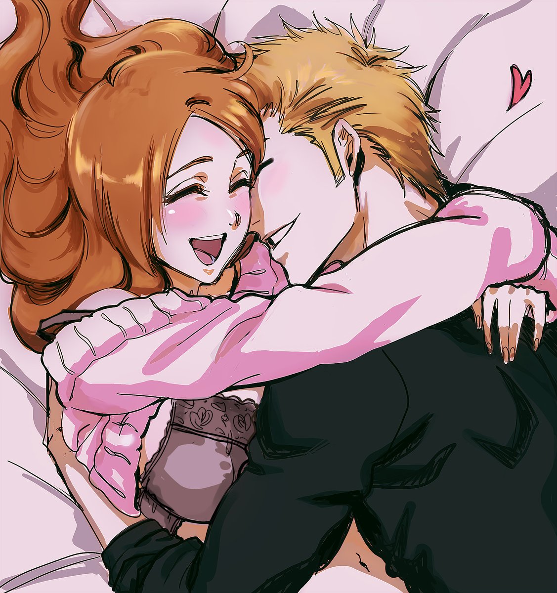 IchihimeDoodles's tweet photo. Hold me tight, my love! 🥹💕

#Bleach #IchiHime https://t.co/tFUNLwXtWr