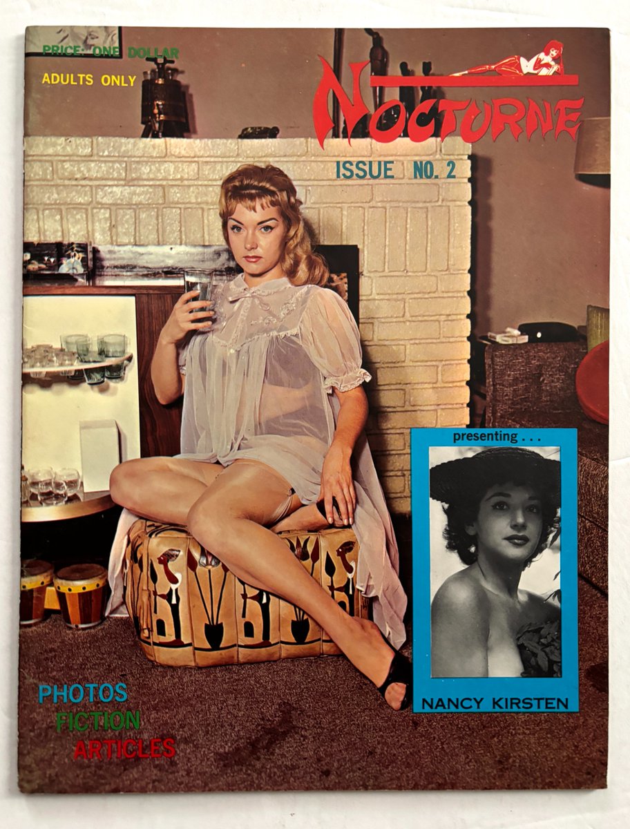 CoolStuff666's tweet photo. 🔥NOCTURNE Issue No. 2 – 1962 – Beverly Raphael – Selbee Associates
🛒 https://t.co/uBjY9LksFq
#NocturneMagazine #SelbeeAssociates #BeverlyRaphael #EricStanton #VintageMagazine #VintagePinup #VintageGlamour #UndergroundArt #CoolStuffOutpost https://t.co/qu3OAMsnW1