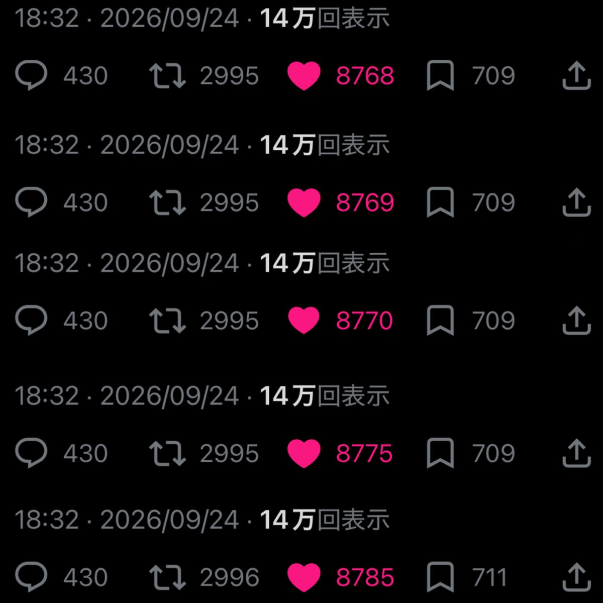 minitagetc's tweet photo. @R_61057 こちら20垢♡させて頂きました>᎑<今後の協力で相互になることは可能ですか？🥺💕 https://t.co/vtiy0wq69p