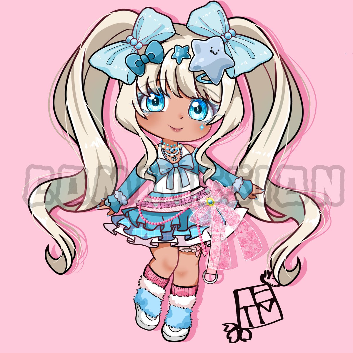 letum171998's tweet photo. Commission done 😌✨ a very cute original character ❤️✨ 
This was my 5$ commission that I opened exclusively on FB 😌✨
#commission #chibiart #chibi https://t.co/Fq2nptd8P6
