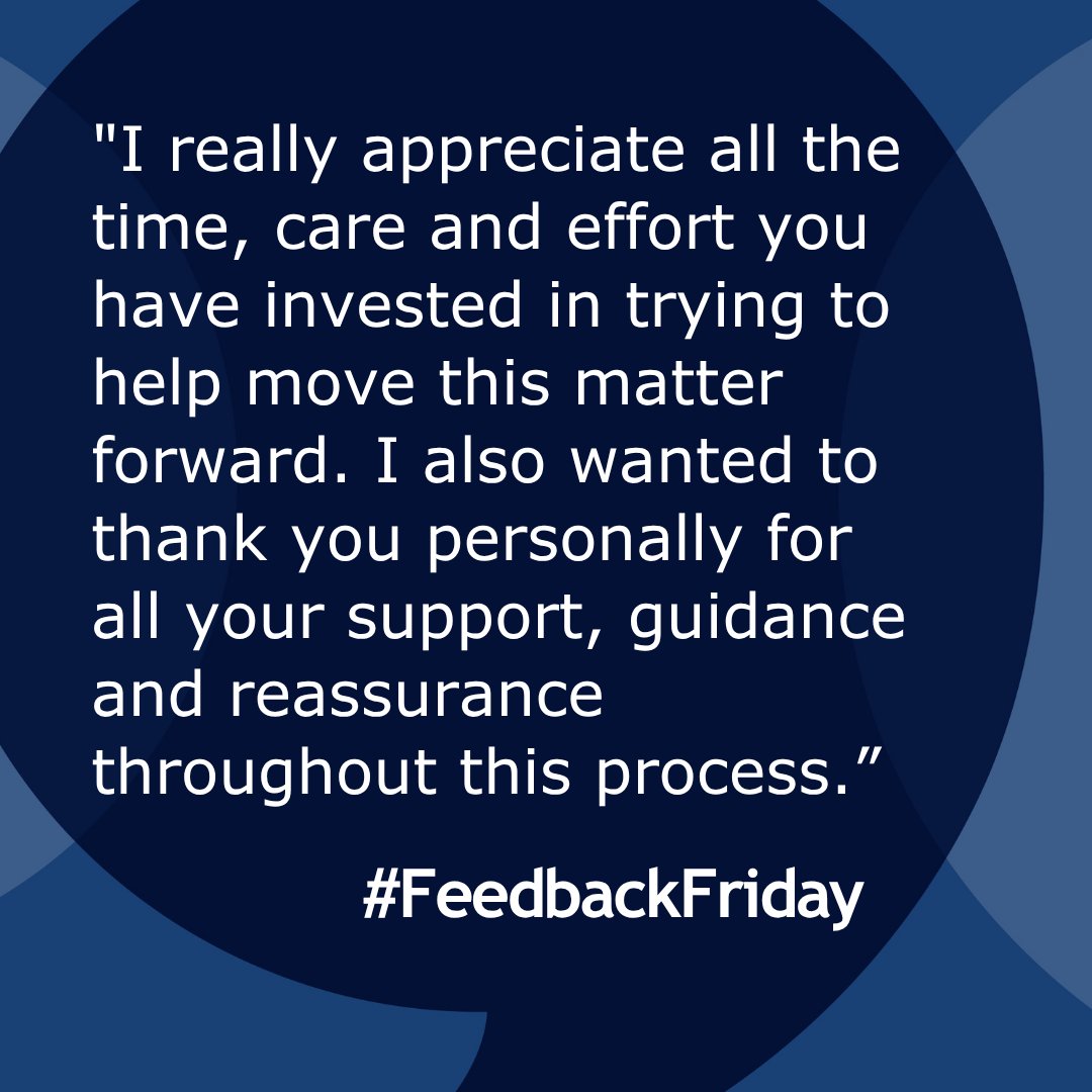 PHSOmbudsman's tweet photo. #Complaints can make a difference.

We want to help people complain if they are unhappy about government or health services – particularly people who are less likely to complain or may not be aware they can.

Our website has tips to help: https://t.co/t8ZgQI5Px3 #FeedbackFriday https://t.co/je5n4w9Ugy