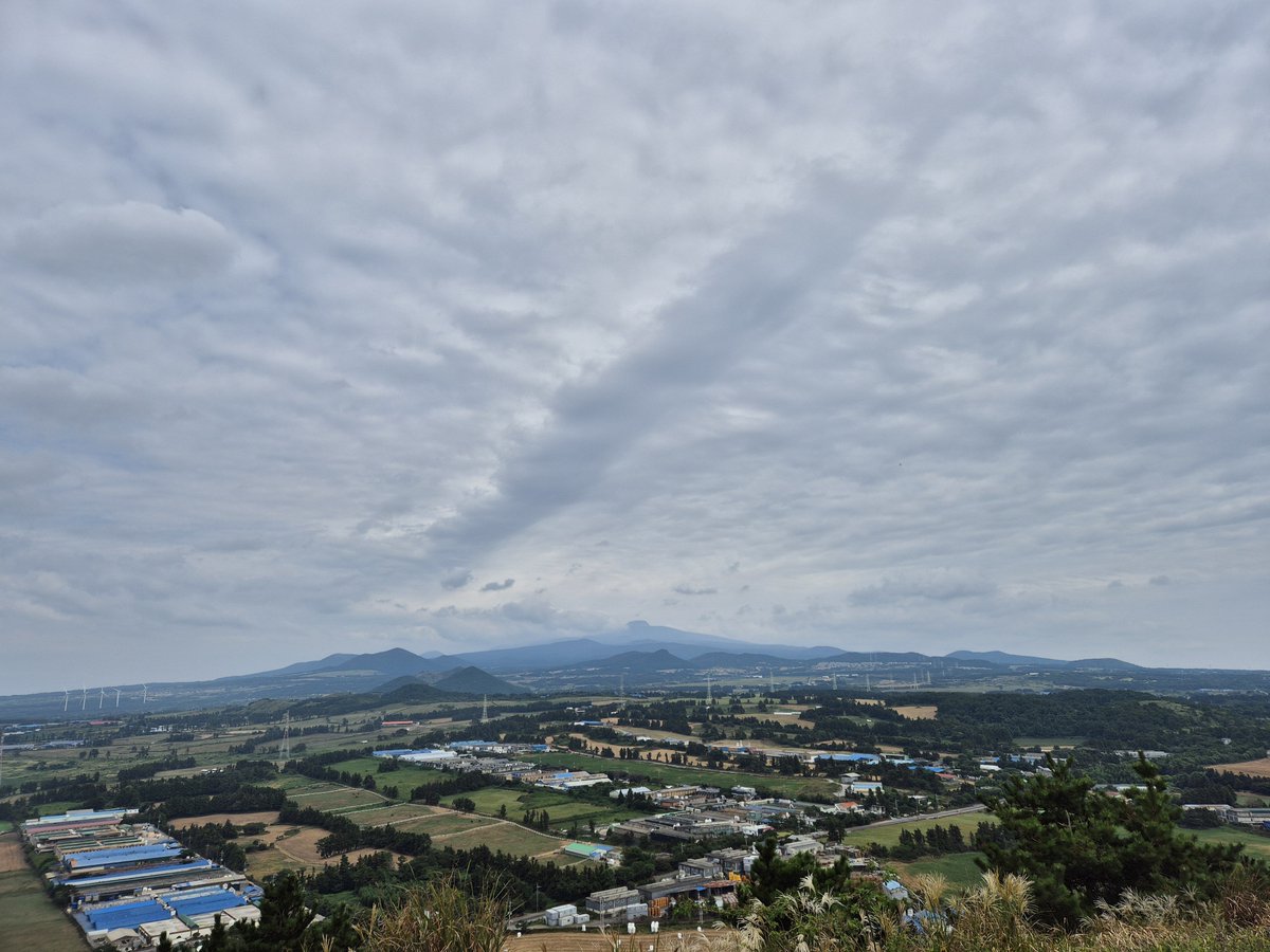 SoRyuHa0215's tweet photo. 저 멀리 보이는 한라산 ⛰️ https://t.co/Z2P1ypffsK