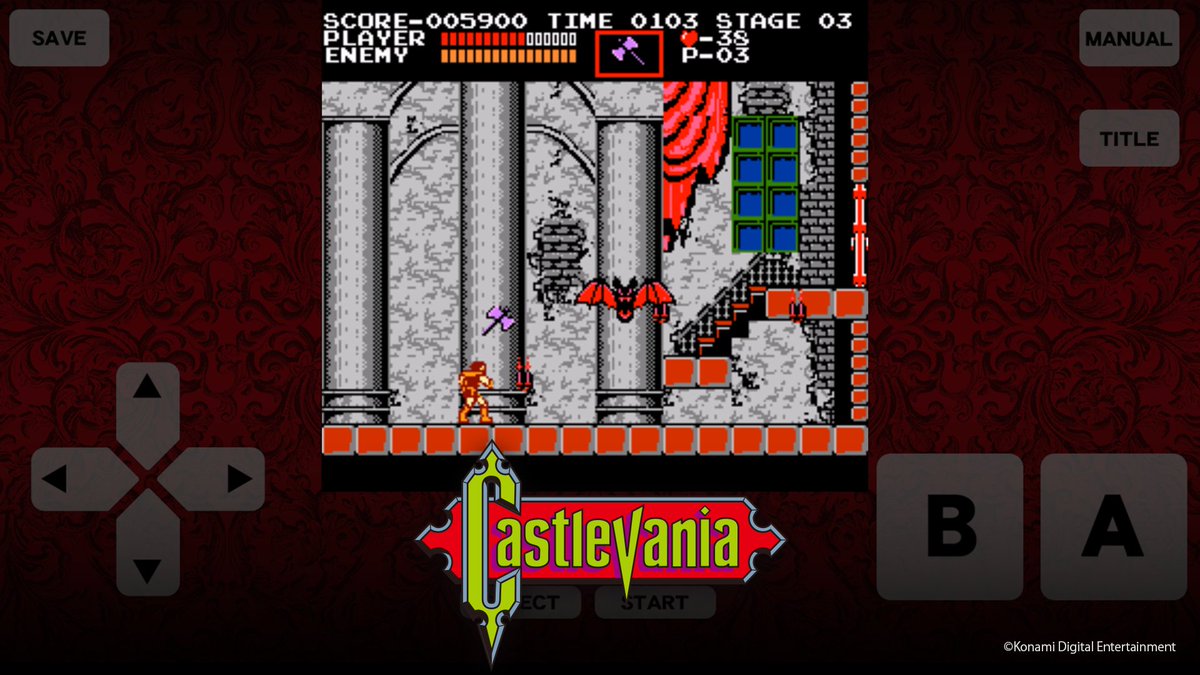Castlevania_EN's tweet photo. To celebrate the 40th anniversary of the Castlevania series, the original Castlevania is now available as a free download for a limited time on the App Store and Google Play.

For more details, please visit the official website: https://t.co/RrtkAZQBfJ

#Castlevania https://t.co/p41VrXBV0o