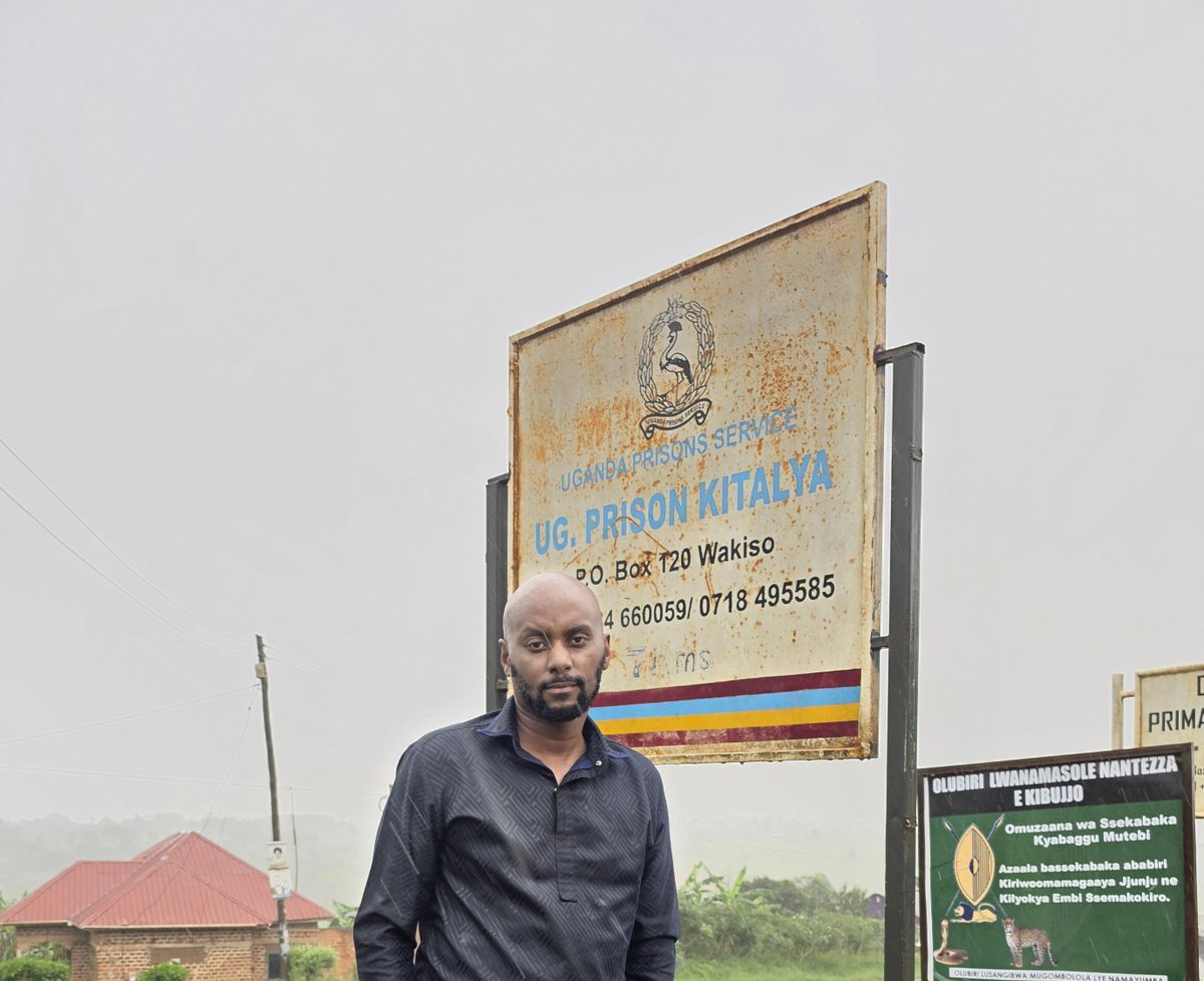 DavidLRubongoya's tweet photo. We were back to Kitalya Prison today to check on @NUP_Ug Deputy President Hon. Muwanga Kivumbi, comrade Gaddafi Mugumya and comrade Wakabi Smart. They're of strong spirits and appreciate all of you who continuously demand their freedom. Hopefully all of them can regain their freedom soon. 
#FreeAllPoliticalPrisonersinUganda