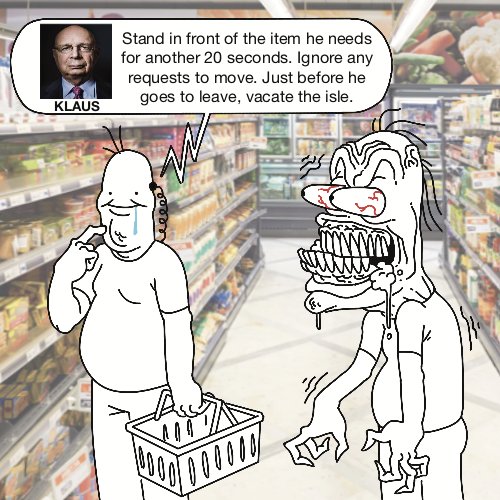 rumpdumpler's tweet photo. The grocery store experience https://t.co/ZoURDZm2m2