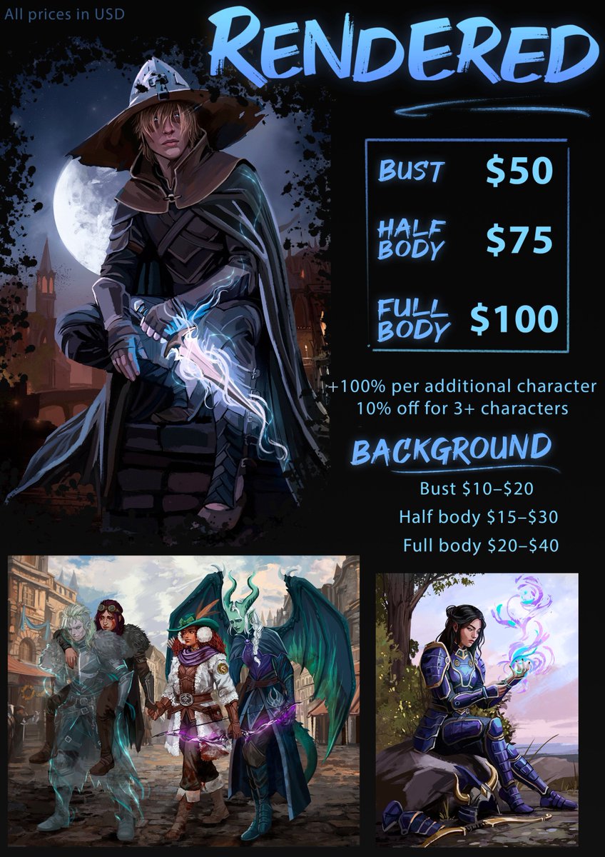 ReDreArt's tweet photo. All of the c♡mmish details and rules (ToS) can be found on my website.
Thank you for rts and please dm me if interested 💜 https://t.co/RCBC2l3IkR