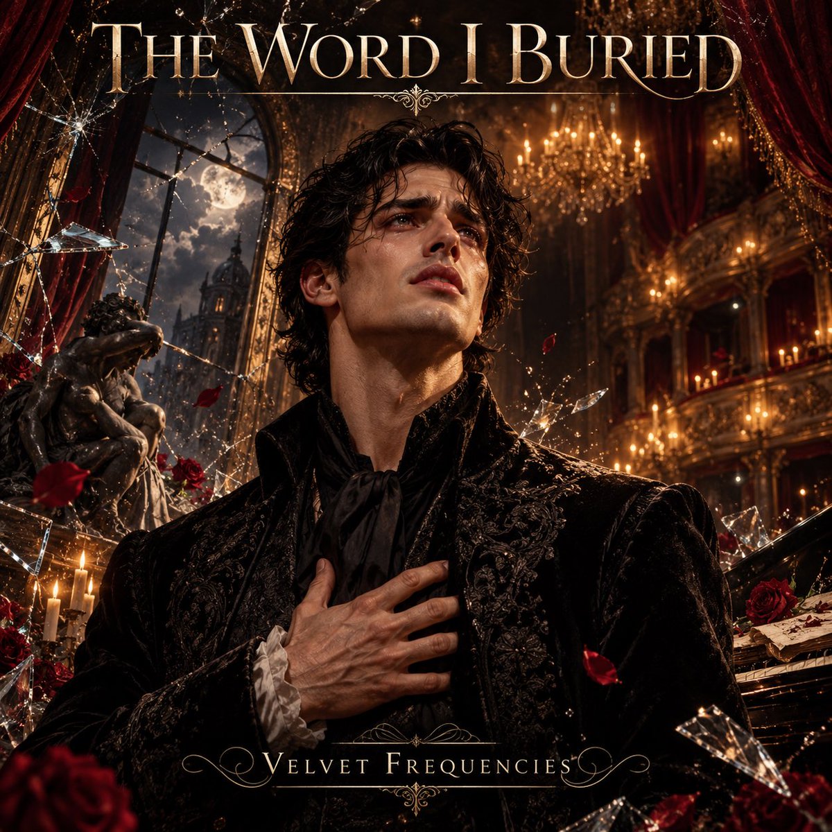 VelvetFreq's tweet photo. Some truths become louder the longer we refuse to say them.
“THE WORD I BURIED” is a dark modern operatic confession. 🖤
🎙️ https://t.co/QeJbdS6yBG
Copyright 2026 Velvet Frequencies. All rights reserved.
#VelvetFrequencies #Opera #OrchestralSoul #ArtRock #VFEntertainment https://t.co/5FLd9vuMwj