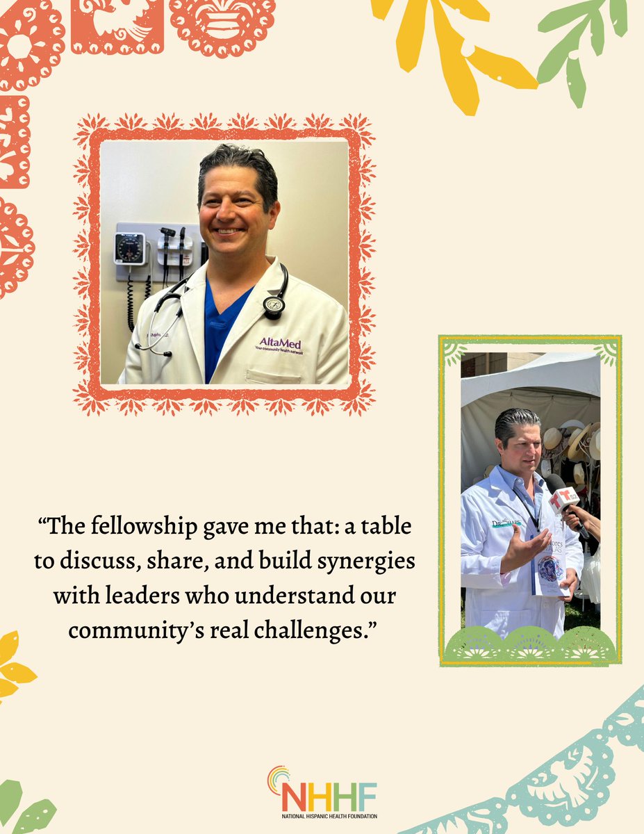 The_NHHF's tweet photo. ¡Feliz Mes de la Herencia Hispana! 🎉

Today, we celebrate Dr. Ilan Shapiro, a physician and public health advocate. Today, he leads binational public health initiatives and contributes to national advocacy efforts.

Join us in celebrating Dr. Ilan Shapiro! https://t.co/wcRF12dODQ