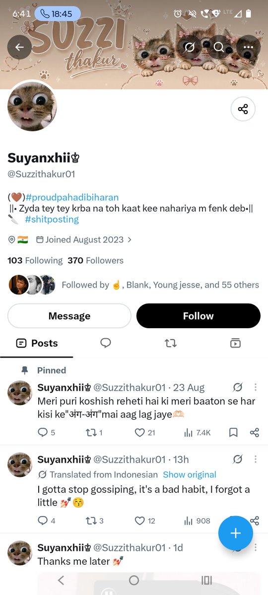 Akshaj_ojha2005's tweet photo. Using casteist slurs against SC/ST communities is unacceptable, regardless of who says them. As a Brahmin, I stand with SC/ST dignity, equality and constitutional rights. Jammu Police, please examine this reported post, 
@ambedkariteIND @JmuKmrPolice https://t.co/kr9u1P6KFN