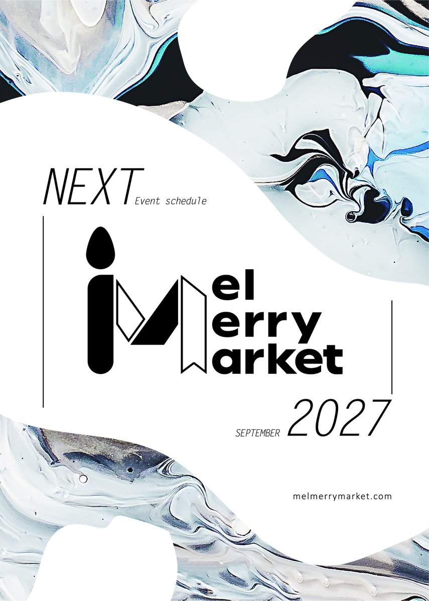 melmerry_market's tweet photo. 🎪メルメリィマーケットvol.24

ただいまをもちまして閉会いたしました。 
出展者ならびにご来場の皆様、多くの方にご参加いただき誠にありがとうございました！  

��回は春はお休み、2027年9月開催予定です

▶︎来場者アンケート
是非貴重なご意見をお聞かせください！
https://t.co/xTxUI4yyo5 https://t.co/F8SoReRdvJ