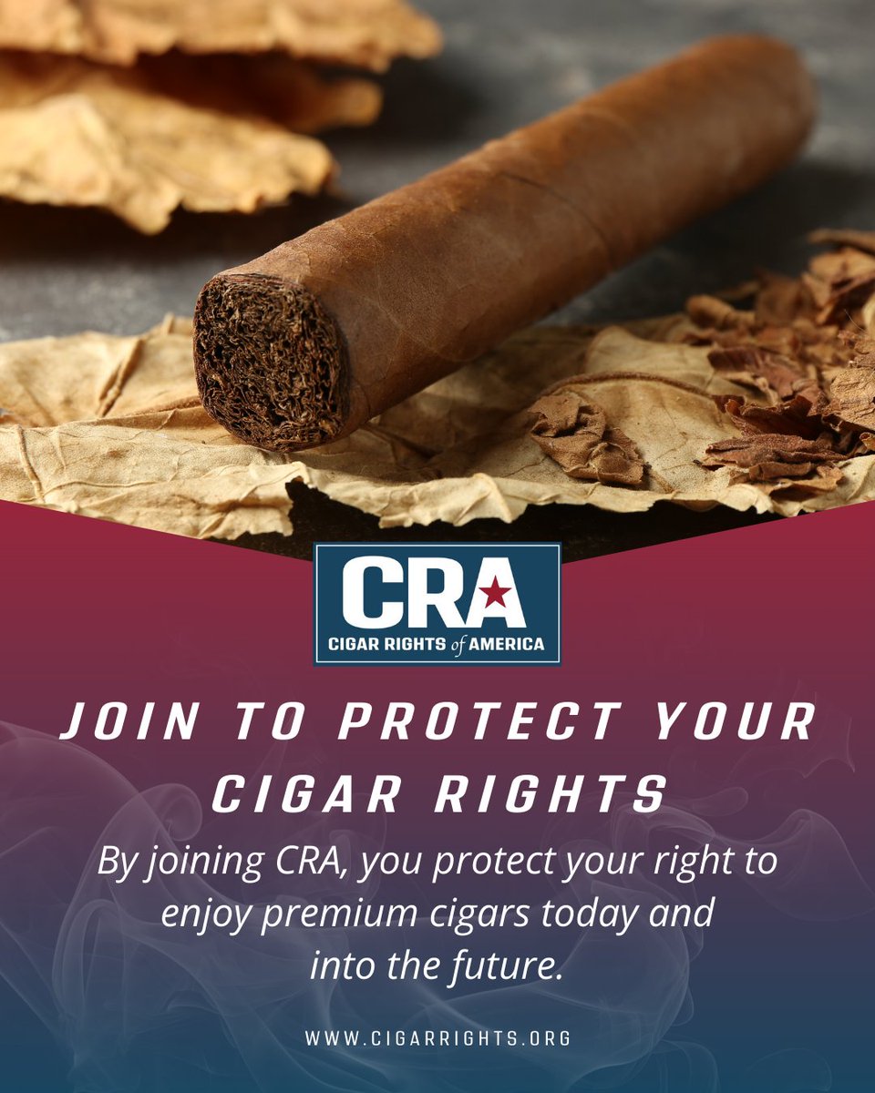 CigarRights's tweet photo. #PremiumCigars #Cigars #CigarRightsOfAmerica #ProtectYourRights https://t.co/h1OZKv2XGx