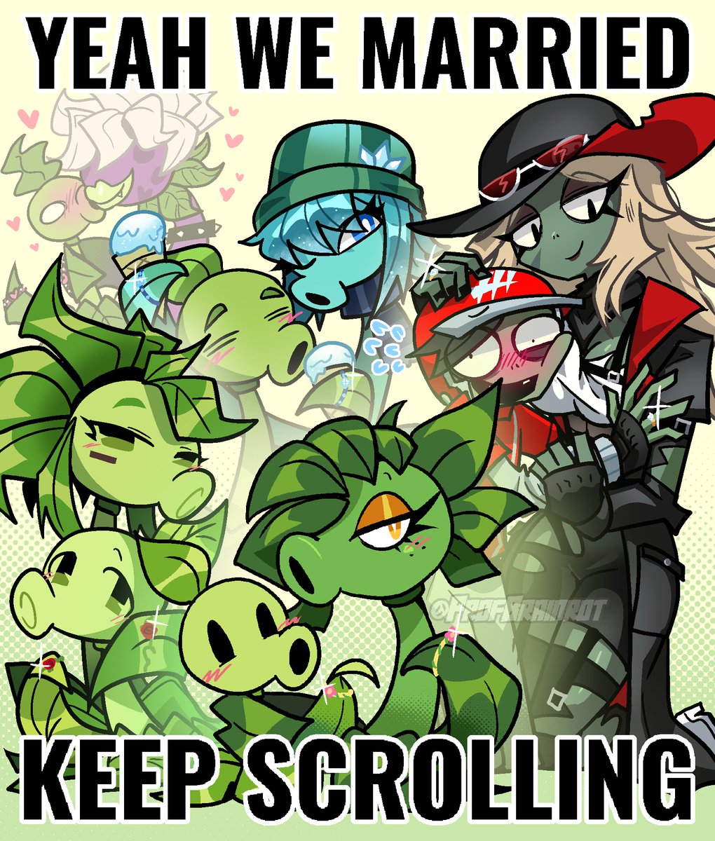 Profbrainrot's tweet photo. LOVE WINS for everyone💍 #pvz #plantsvszombies https://t.co/ejTRSkd1IS
