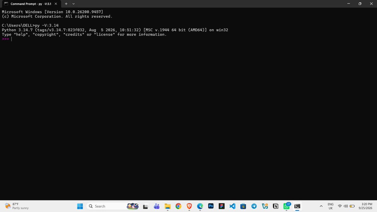 Finally finished Cybersecurity Essentials. Now I’m moving on to Python ...