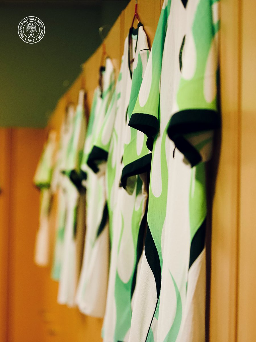 NGSuperEagles's tweet photo. In green and white today 💚! https://t.co/HL0mVfYvjv