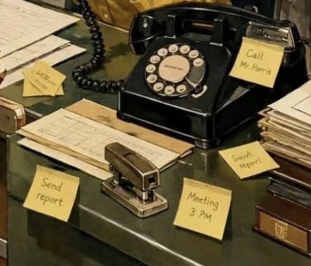 Eveliod's tweet photo. @Anamta_ali_ Post-its those came out during the 80s https://t.co/pMD5jPgtrf
