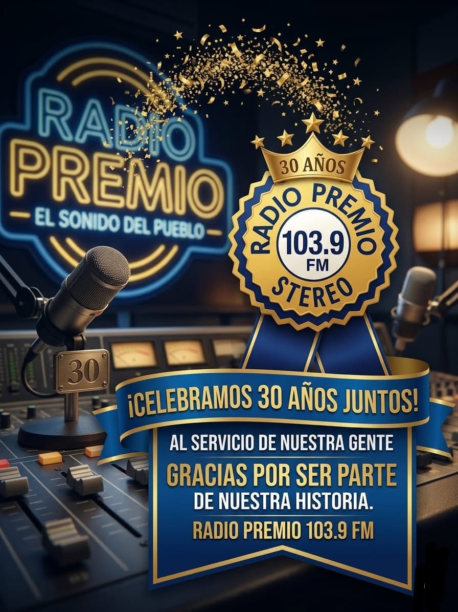 RadioPremio's tweet photo. 30 años la ganadora de Socopo Radio Premio 103.9

Hablar de la historia de Socopó es también hablar de Radio Premio 103.9 FM, la emisora que hace treinta años abrió por primera vez sus micrófonos para convertirse en la voz del municipio Antonio José de Sucre. https://t.co/pmU6sISWdG